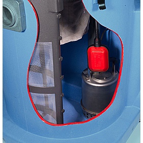 Numatic WVD1800DH-2 110V Twin Motor Industrial Dump Hose Wet Vacuum Cleaner - Cleaning & Hygiene