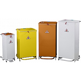 Defender Clinical Waste Bins with Hands Free Lid