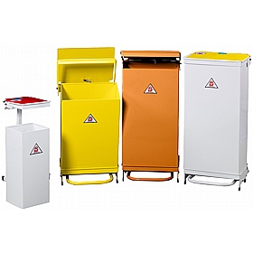 Defender Removable Body Clinical Waste Bins with Hands Free Lid