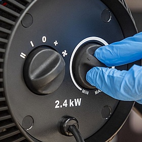 Industrial Portable Fan Heaters - Premises