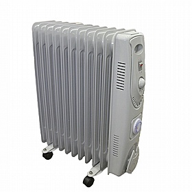 Calidum Mobile Oil Filled Radiator with Timer