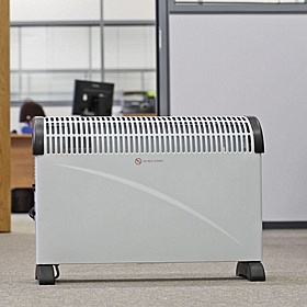 Calidum 2000W Convector Heater with Thermostat and Turbo Fan - Premises