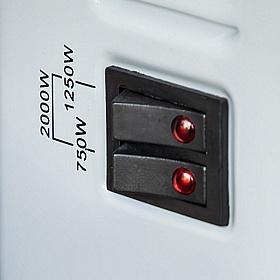 Calidum 2000W Convector Heater with Thermostat and Turbo Fan - Premises