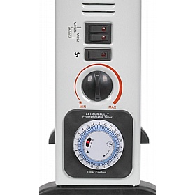 Calidum 2000W Convector Heater with Thermostat, Turbo Fan and Timer - Premises
