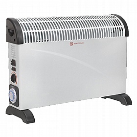 Calidum 2000W Convector Heater with Thermostat, Turbo Fan and Timer