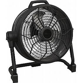 Drum High Velocity 2-in-1 Cordless/Corded 16in Floor Fan