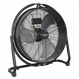 Industrial High Velocity Orbital Drum Floor Fans