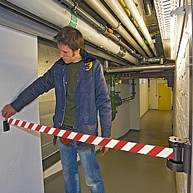 Traffic-Line Wall Mounted Retractable Belt Cartridges