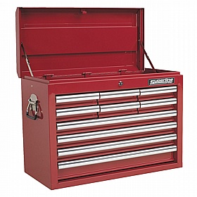Superline Pro 10 Drawer Top Chest with 139pc Tool Kit