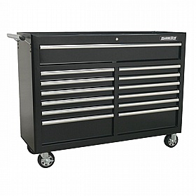 Superline Pro Extra Wide XL 13 Drawer Heavy Duty Rollercab Chests