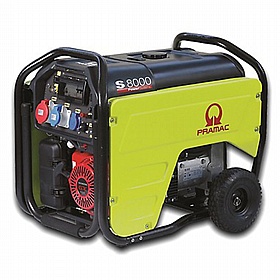 Pramac S Series S8000 400/230V +AVR +CONN +DPP Petrol Generator