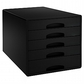 Leitz Plus 5 Drawer Desktop Cabinet - Office Furniture