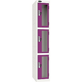 Stellar Probe Equinox Antibacterial Anti-Theft Vision Lockers with Digital Combination Lock - Lockers & Cloakroom