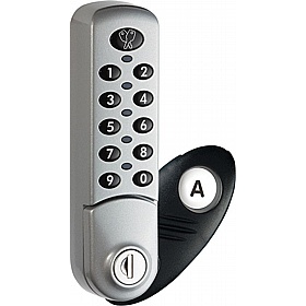 Stellar Probe Equinox Antibacterial Sloping Top Anti-Theft Vision Lockers with Digital Combination Lock - Lockers & Cloakroom