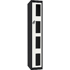 Stellar Probe Antibacterial Anti-Theft Vision Lockers with Manual Combination Lock - Lockers & Cloakroom