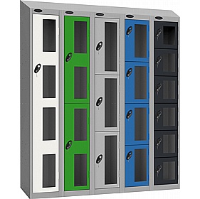 Stellar Probe Antibacterial Sloping Top Anti-Theft Vision Lockers with Coin Return Lock