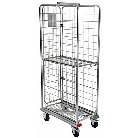 Cavea 3 Sided Z Frame Compact Nestable Roll Pallet Cages