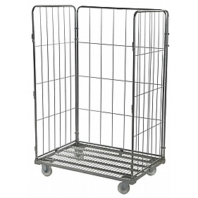 Palus Jumbo 3 Sided Demountable Roll Pallet Cages with Rod Infill Frame