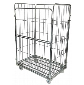 Palus Jumbo 4 Sided Demountable Roll Pallet Cages with Rod Infill Frame
