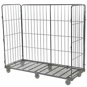 Palus Super Jumbo 3 Sided Demountable Roll Pallet Cages with Rod Infill Frame