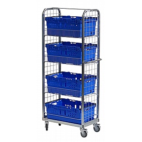 Comod Multi-Use U Shelf Merchandise Picking Trolley - Handling & Lifting