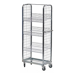 Comod Multi-Use U Shelf Merchandise Picking Trolley - Handling & Lifting