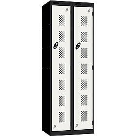 Stellar Probe Antibacterial Perforated Door Lockers with Cam Lock - Lockers & Cloakroom