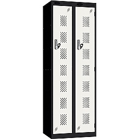 Stellar Probe Antibacterial Perforated Door Lockers with Digital Combination Lock - Lockers & Cloakroom