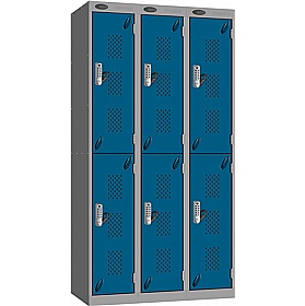 Stellar Probe Antibacterial Perforated Door Lockers with Digital Combination Lock - Lockers & Cloakroom