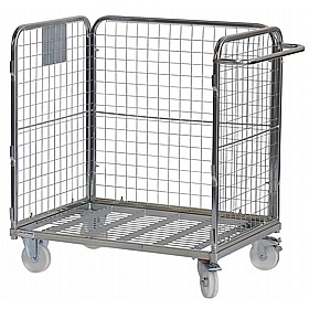 Comod 3 Sided Compact Merchandise Picking Trolley