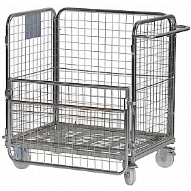Comod 4 Sided Compact Merchandise Picking Trolley
