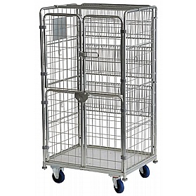 Comod 4 Sided Laundry Roll Pallet Cage