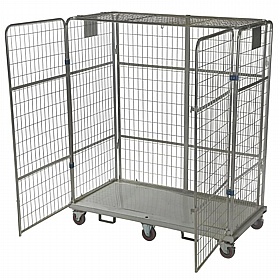 Palus Full Security Super Jumbo 4 Sided Boltable Automotive Roll Pallet Cages