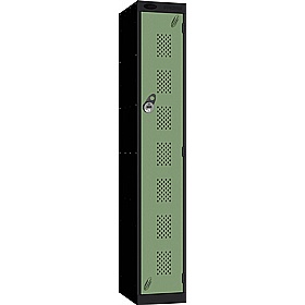 Stellar Probe Equinox Antibacterial Perforated Door Lockers with Manual Combination Lock - Lockers & Cloakroom