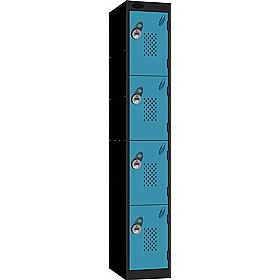 Stellar Probe Equinox Antibacterial Perforated Door Lockers with Manual Combination Lock - Lockers & Cloakroom