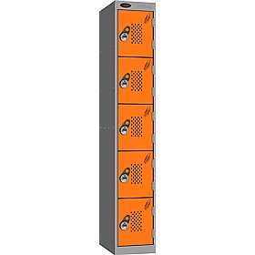 Stellar Probe Equinox Antibacterial Perforated Door Lockers with Manual Combination Lock - Lockers & Cloakroom