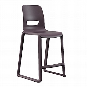 Postura Ergonomic One Piece High Back School Stools - Education