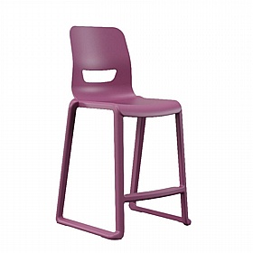 Postura Ergonomic One Piece High Back School Stools - Education