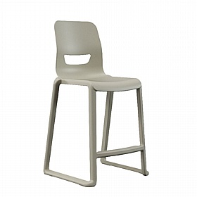 Postura Ergonomic One Piece High Back School Stools - Education