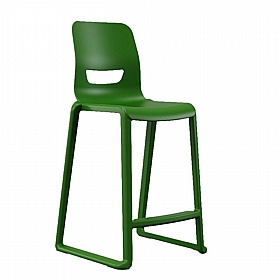 Postura Ergonomic One Piece High Back School Stools - Education