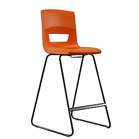 Postura Ergonomic High Back School Stools - Education