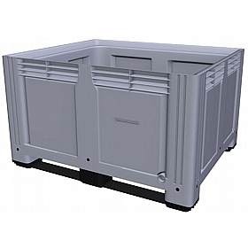 Arca Solid Plastic HDPE Warehouse Box Pallet - Pack of 4