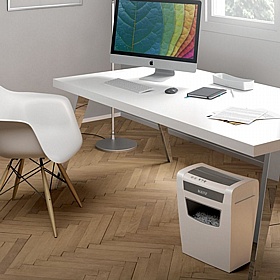 Leitz IQ Home Office Autofeed Cross Cut Paper Shredder - Office Furniture