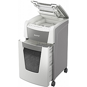 Leitz IQ-P4 XL Office Autofeed Cross Cut Paper Shredder - Office Furniture