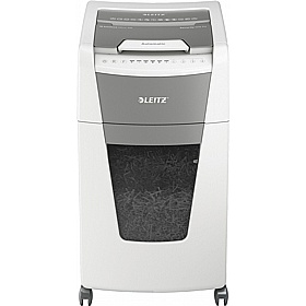 Leitz IQ-P4 XL Office Autofeed Cross Cut Paper Shredder - Office Furniture