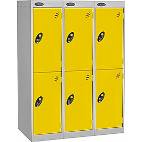 Stellar Probe Equinox Antibacterial Junior School Lockers with Hasp and Staple Lock - Education