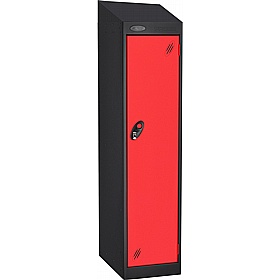 Stellar Probe Antibacterial Sloping Top Junior School Lockers with Hasp and Staple Lock - Lockers & Cloakroom