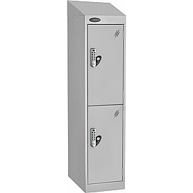 Stellar Probe Antibacterial Sloping Top Junior School Lockers with Digital Combination Lock - Lockers & Cloakroom