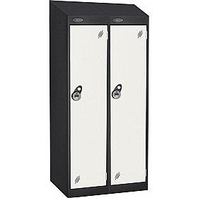 Stellar Probe Antibacterial Sloping Top Junior School Lockers with Manual Combination Lock - Lockers & Cloakroom