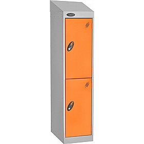 Stellar Probe Equinox Antibacterial Sloping Top Junior School Lockers with Cam Lock - Lockers & Cloakroom